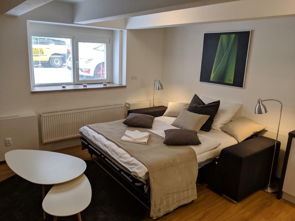Ap 1 - Apartments 4U Brezinova "Overnight Simply" Hradec Králové Dış mekan fotoğraf